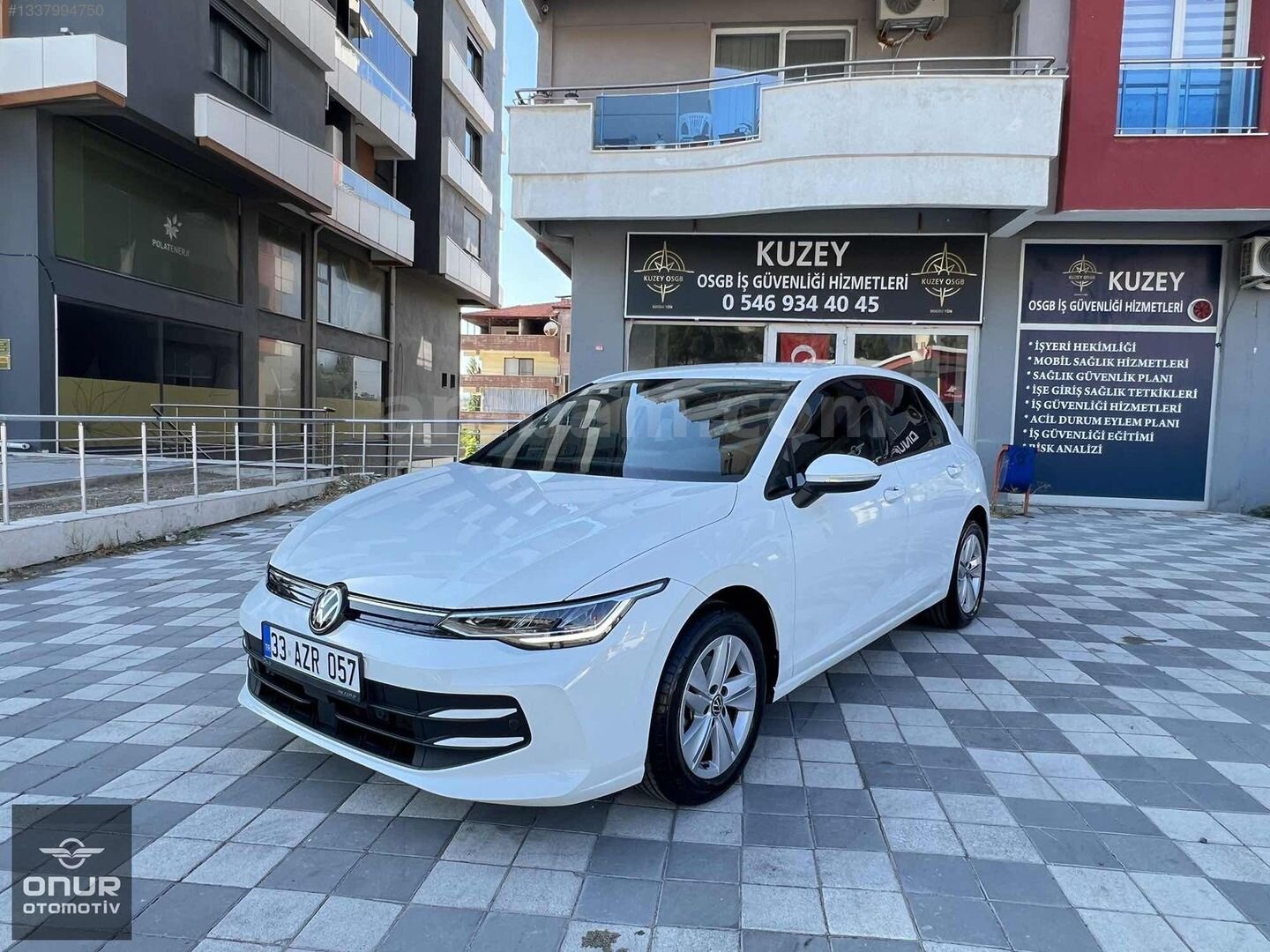 2025 ÇIKIŞLI VOLKSWAGEN GOLF 1.5 eTSİ LİFE DSG 20 BİN BOYASIZ 2