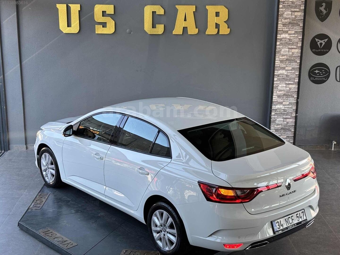 US-CAR RENAULT MEGANE 2025 MODEL 1.3 TCE TOUCH 43.XXX KM HATASIZ 6
