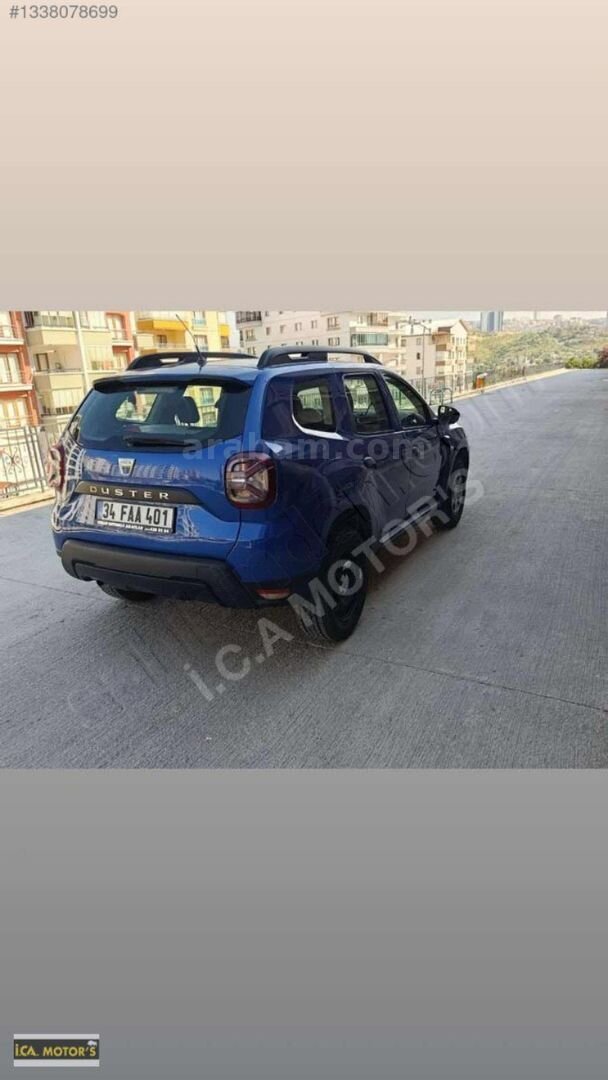 DEĞİŞENSİZ DACİA DUSTER 1.3Tce COMFORT BAKIMLI TEMİZ ARAÇ ARAYAN 3