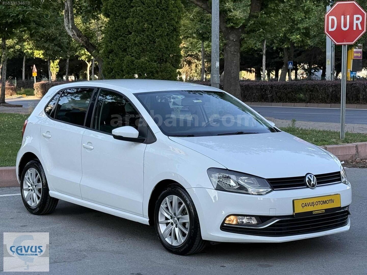 2017_VW POLO_DİZEL OTOMATİK_100.000'KM'_BEYAZ_TERTEMİZ_ 6