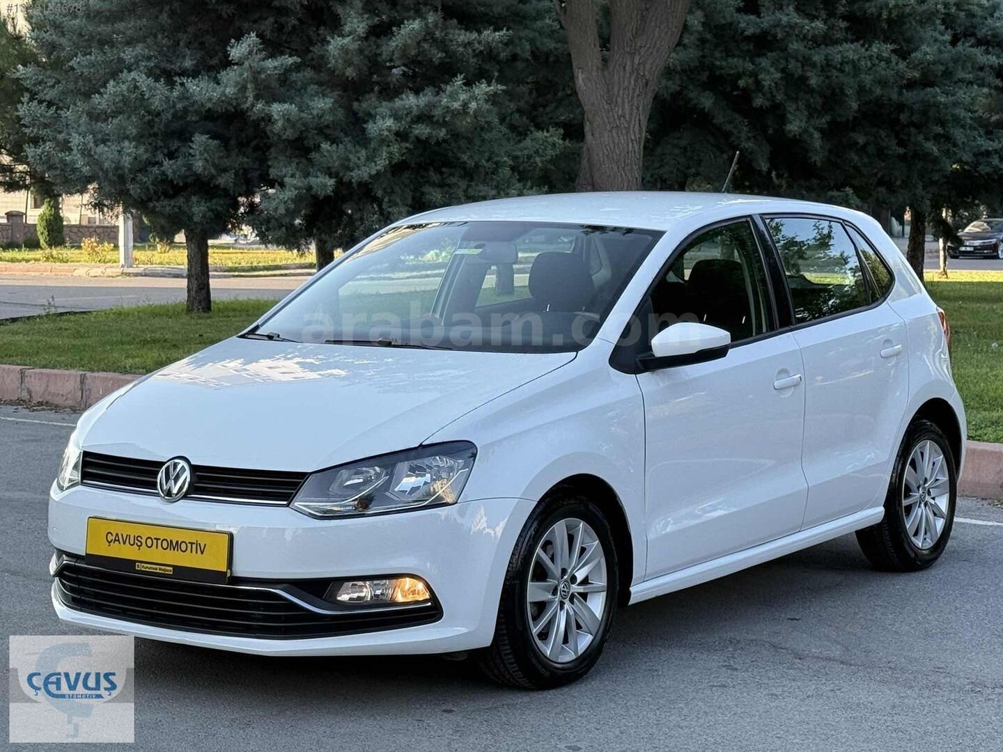 2017_VW POLO_DİZEL OTOMATİK_100.000'KM'_BEYAZ_TERTEMİZ_ 4