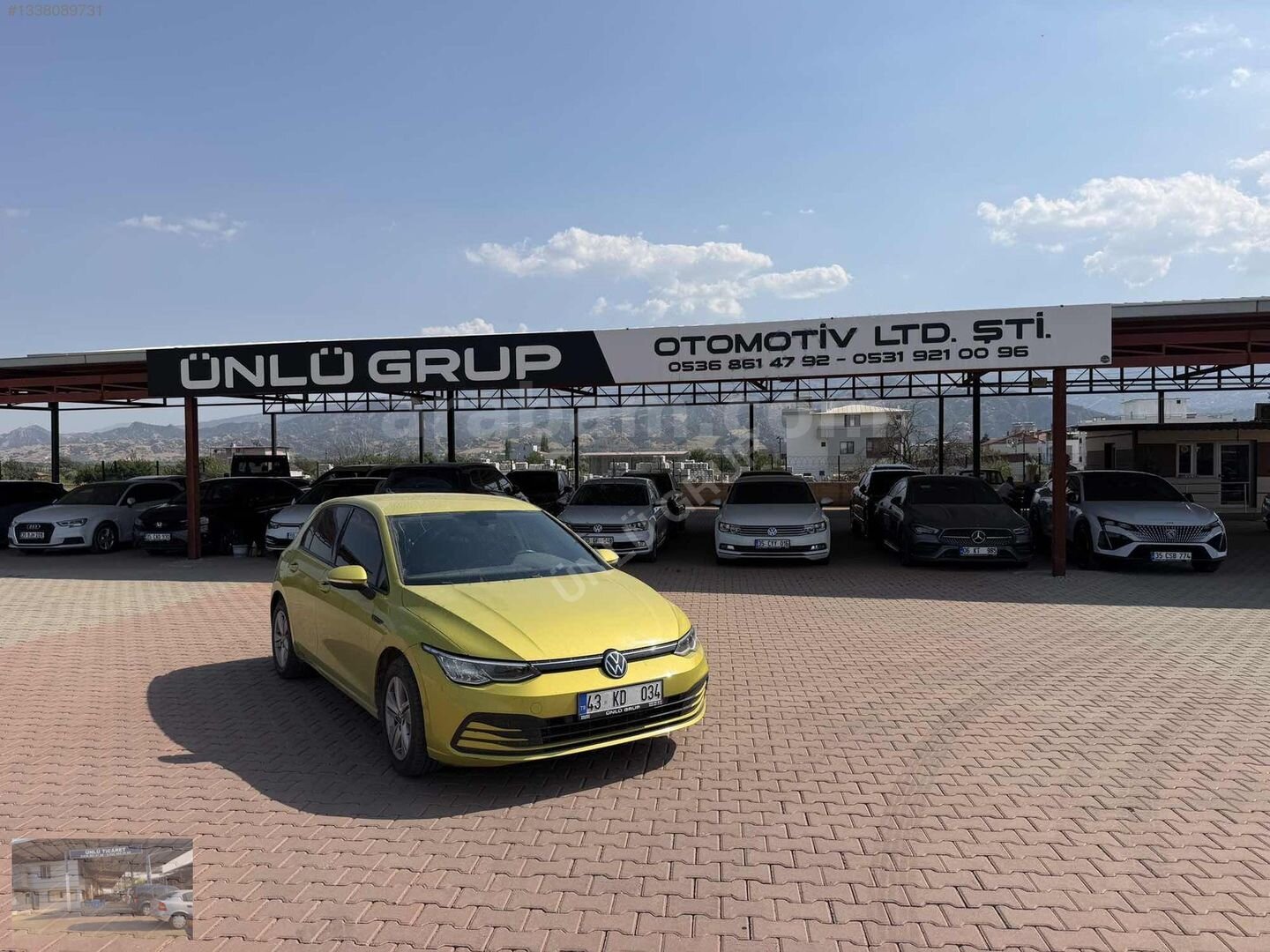 ÜNLÜ GRUP TAN 2021 VW GOLF LİFE OTOMATİK VİTES HATASIZ 1