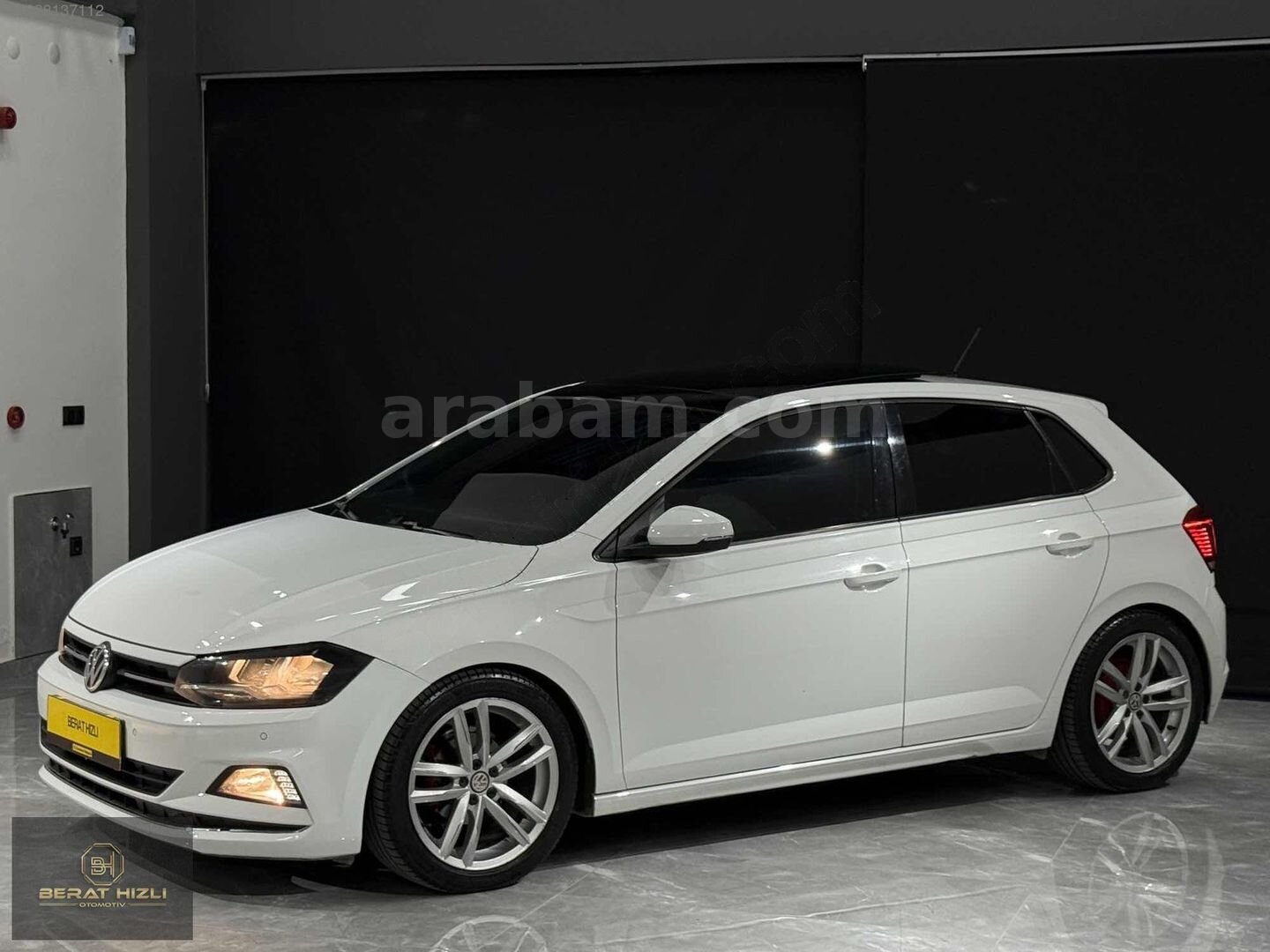 2018 VW POLO HİGHLİNE CAM TAVAN OTOMATİK DÜŞÜK KM BAKIMLARI YENİ 5