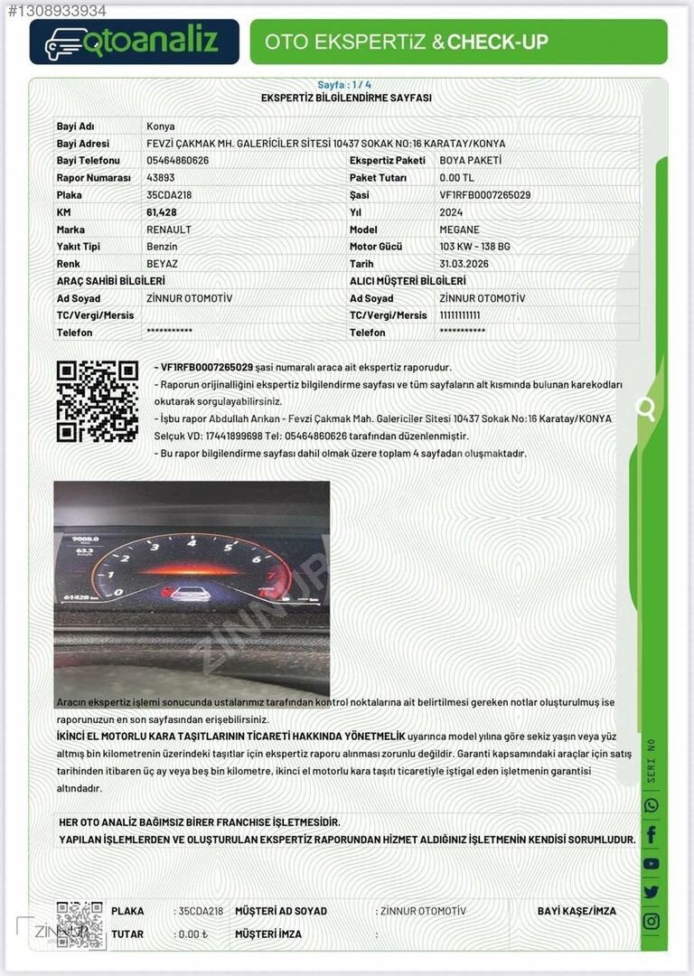 *HATASIZ-BOYASIZ*2024 İLK SAHİBİNDE YETKİLİ SERVİS BAKINLI 2