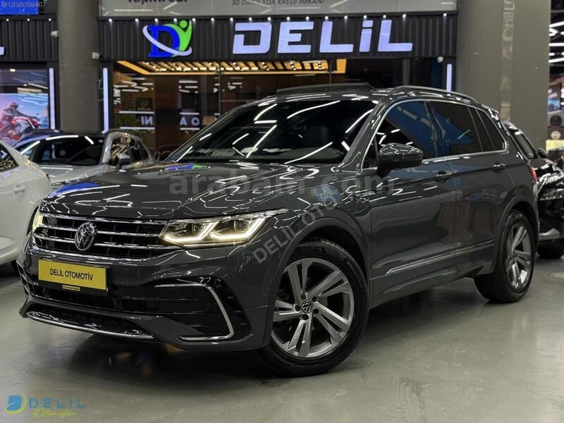 DELİL'DEN 2023 ÇİFT HAFIZA*DERİKOLTUK TIGUAN R LINE TAM DOLU