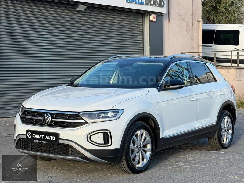 CARAT AUTO İLK ELDEN 2023 T-ROC 1.5 STYLE SERVİS BAKIMLI