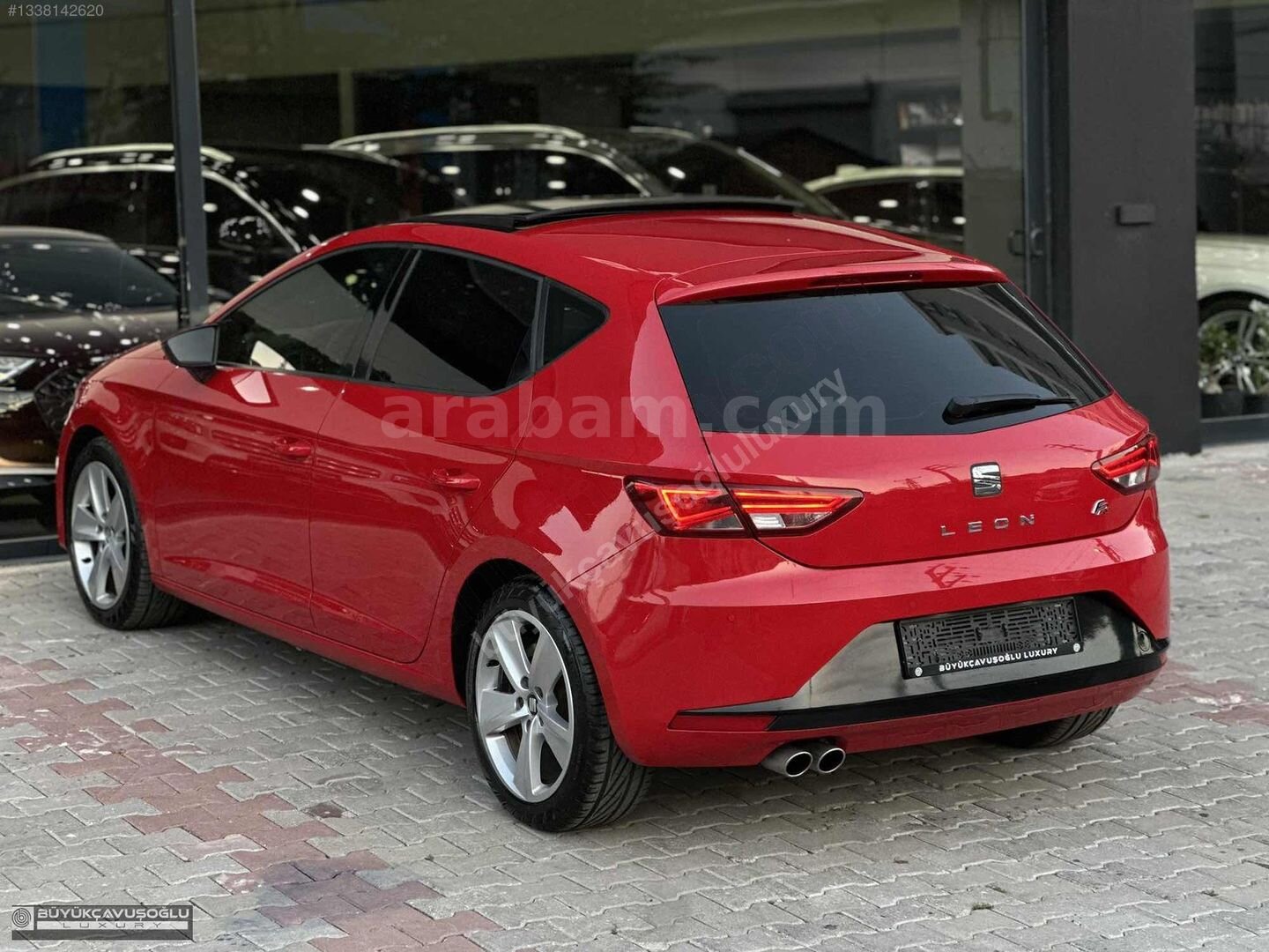 189.000KM HATASIZ LEON 1.4 ECOTSİ 150 HP CAMTAVAN+KIRMIZI+BAKIML 6