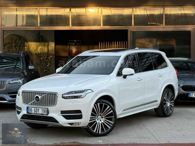 2015 VOLVO XC90 BEYAZ İÇİ TABA İNSCRİPTİON 7 KİŞİLİK TRAMERSİZ