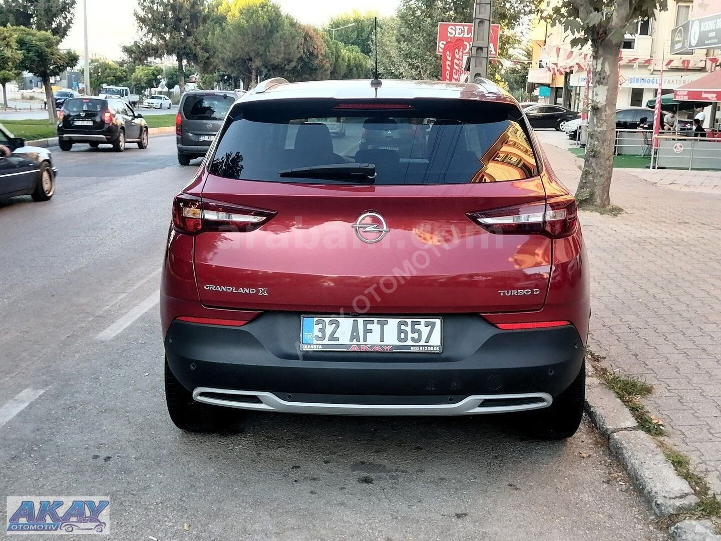 Galeriden Opel Grandland X 1.6 D Excellence 2018 Model Isparta 112.000 km Bordo 5