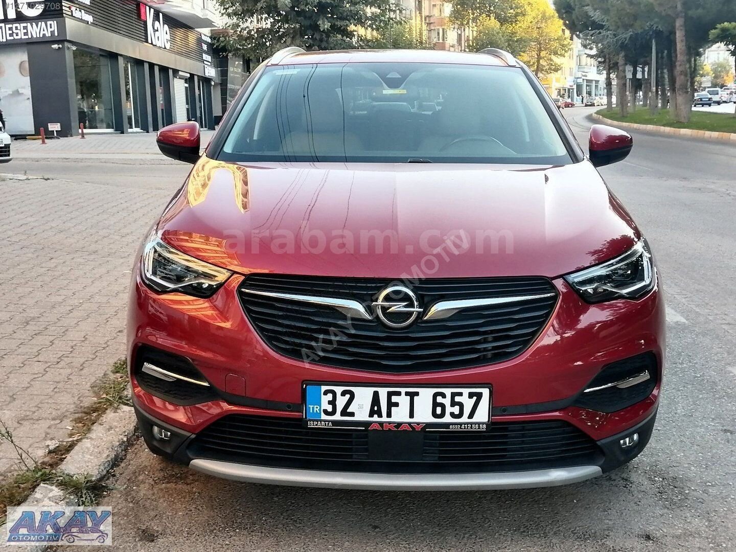 Galeriden Opel Grandland X 1.6 D Excellence 2018 Model Isparta 112.000 km Bordo 2