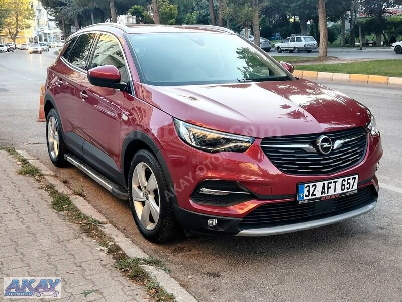 Galeriden Opel Grandland X 1.6 D Excellence 2018 Model Isparta 112.000 km Bordo