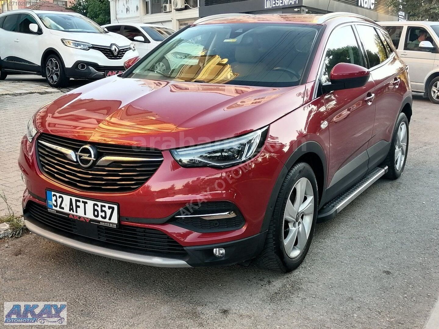 Galeriden Opel Grandland X 1.6 D Excellence 2018 Model Isparta 112.000 km Bordo 3