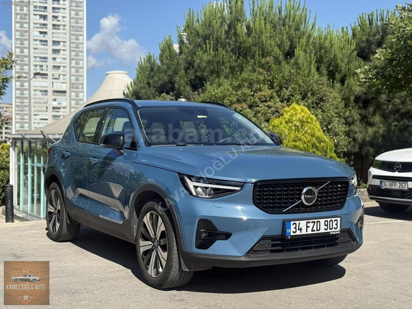 2022 VOLVO XC40 1.5T5 PLUS DARK HATASIZ BOYASIZ TRAMERSİZ 2