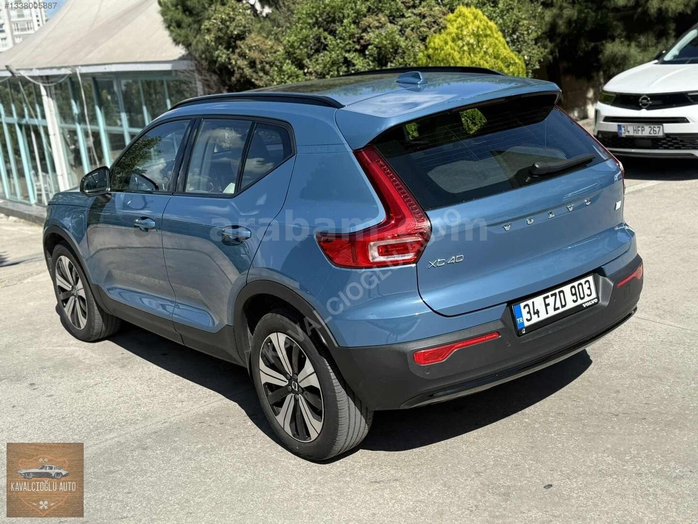 2022 VOLVO XC40 1.5T5 PLUS DARK HATASIZ BOYASIZ TRAMERSİZ 4