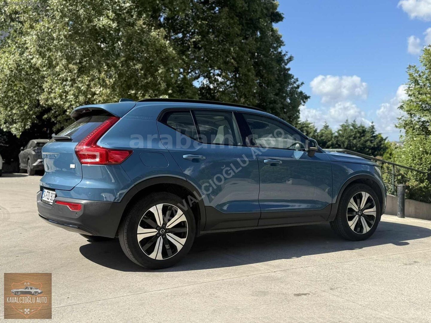 2022 VOLVO XC40 1.5T5 PLUS DARK HATASIZ BOYASIZ TRAMERSİZ 7