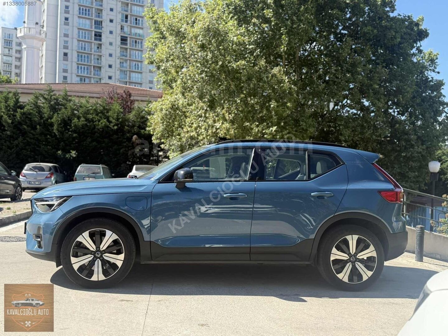 2022 VOLVO XC40 1.5T5 PLUS DARK HATASIZ BOYASIZ TRAMERSİZ 5