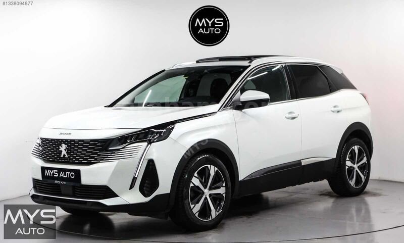MYS AUTO'DAN 2021 PEUGEOT 3008 CAM TAVANLI 1.5 BlueHDİ BOYASIZ