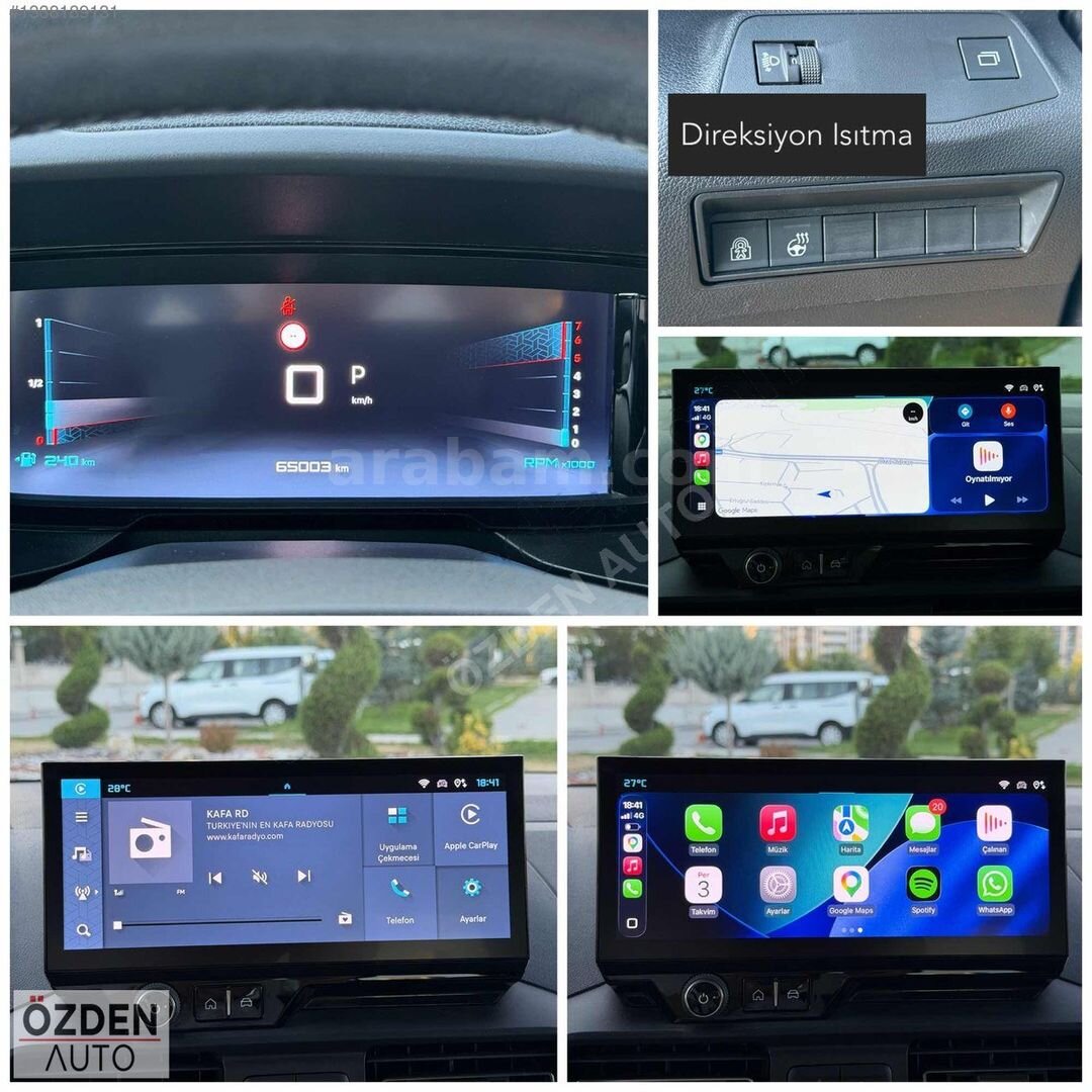 2024 CITROEN BERLİNGO 1.5 SHINE//YENİ KASA+SERVİS BAKIML+HATASIZ 7