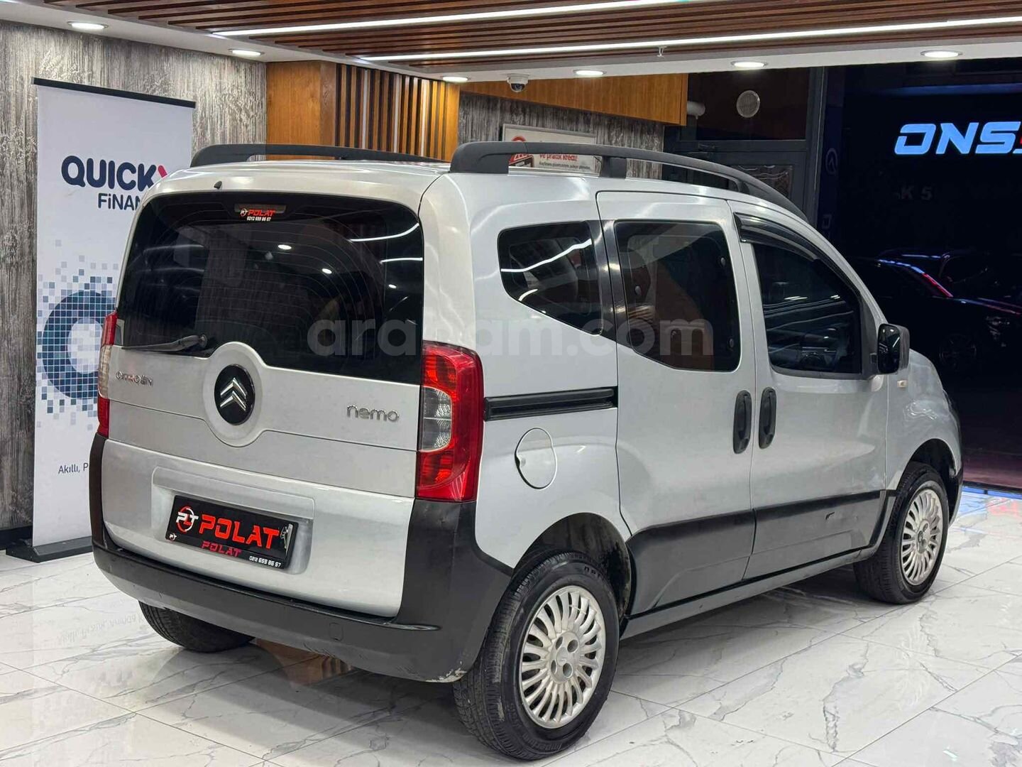 POLAT'TAN 2011 CİTROEN NEMO 1.4 HDİ SX PLUS 100.000 TL PEŞİNATLA 6