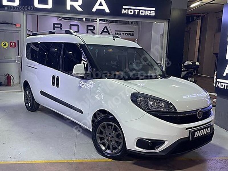 2023 ÇKŞ FİAT DOBLO 1,6 M.JET MAXİ SAFELİNE BOYASIZZ 36 AY KREDİ