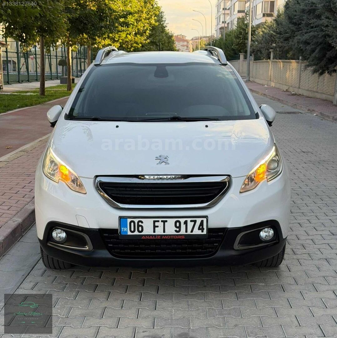 2015 PEUGEOT 2008 HATASIZ BOYASIZ OTOMATİK VİTES 12 TAKSİTLE 5
