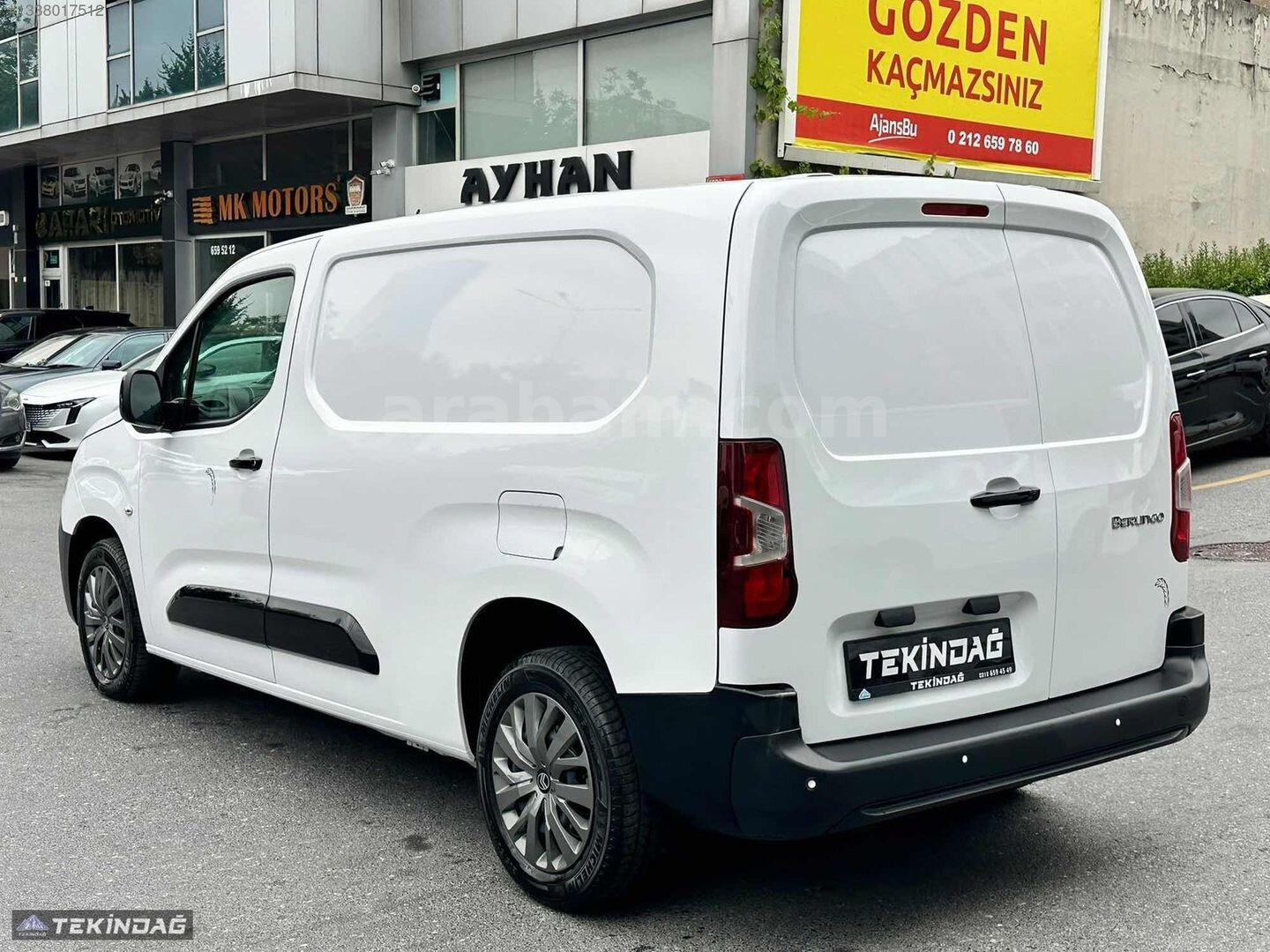 TEKİNDAĞ'DAN SENETLİ KREDİLİ 100PEŞİNATLA 2025 BERLİNGO MAXİ FUL 7