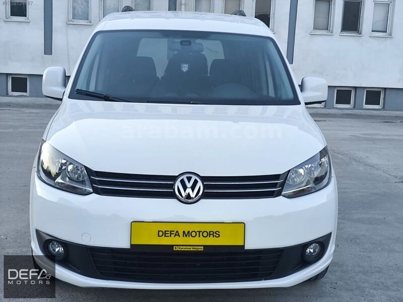 *OTOMOBİL RUHSATLI* 2013 Caddy Comfortline Full Paket Düşük KM
