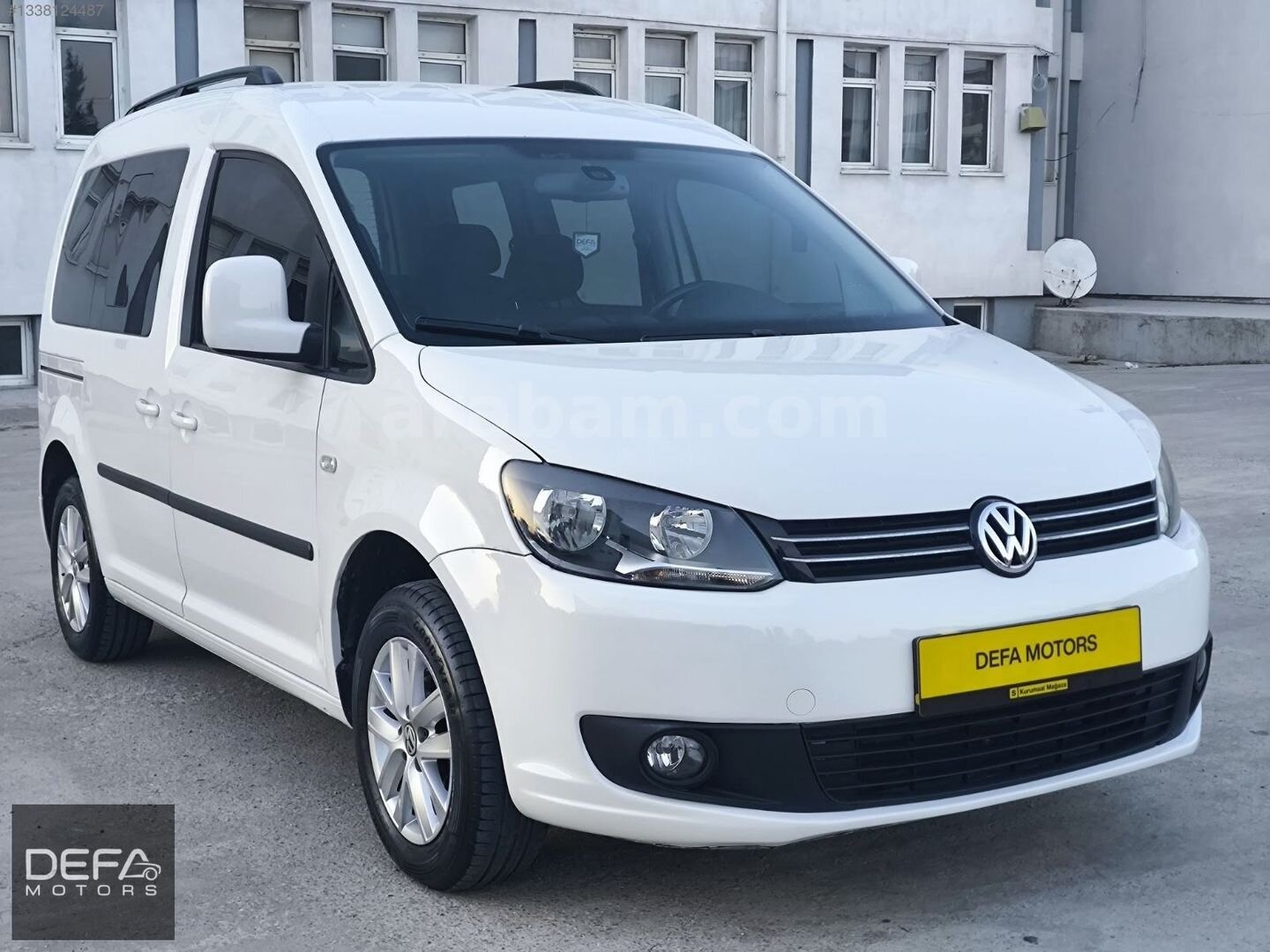 *OTOMOBİL RUHSATLI* 2013 Caddy Comfortline Full Paket Düşük KM 3