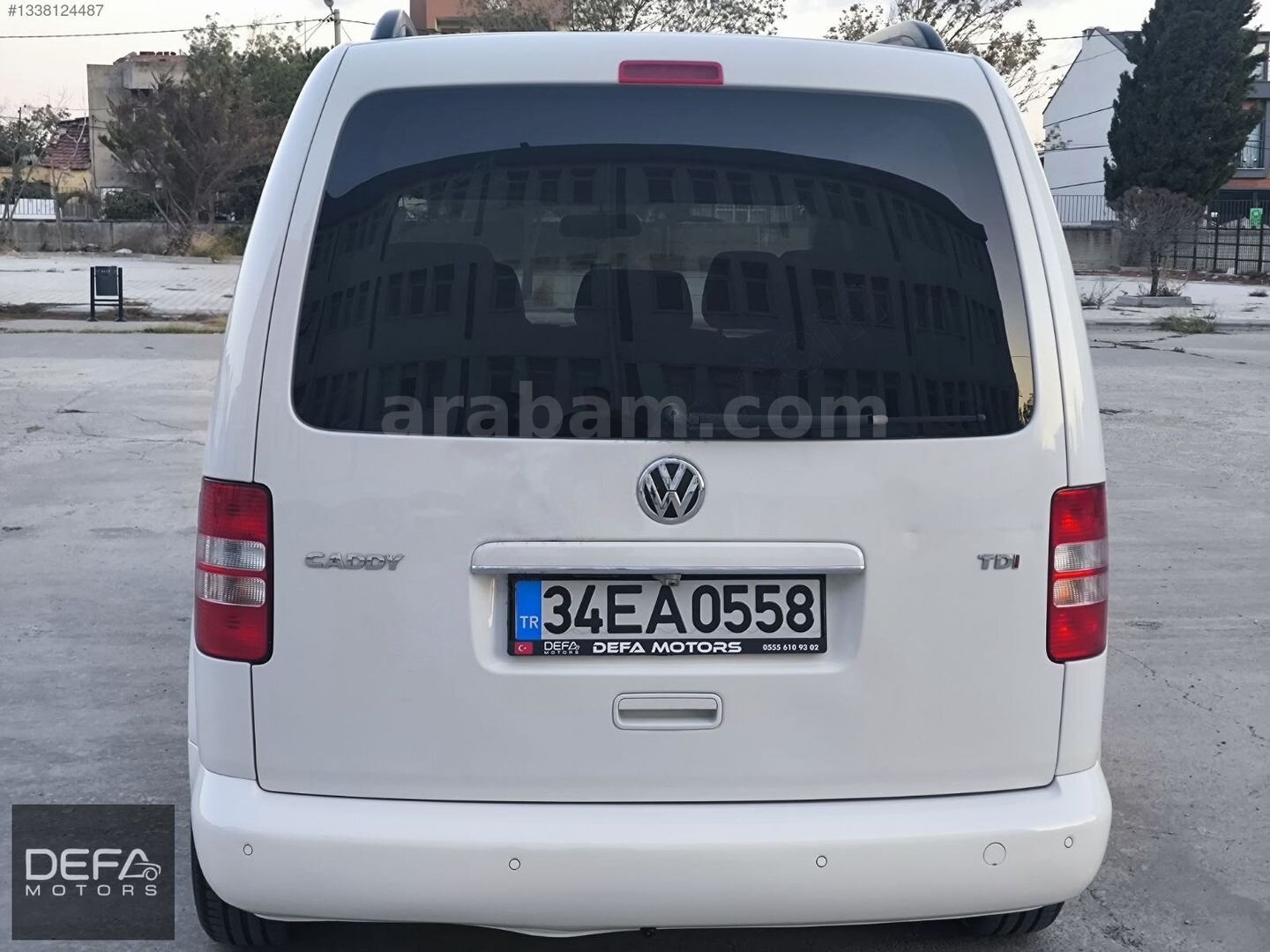 *OTOMOBİL RUHSATLI* 2013 Caddy Comfortline Full Paket Düşük KM 6