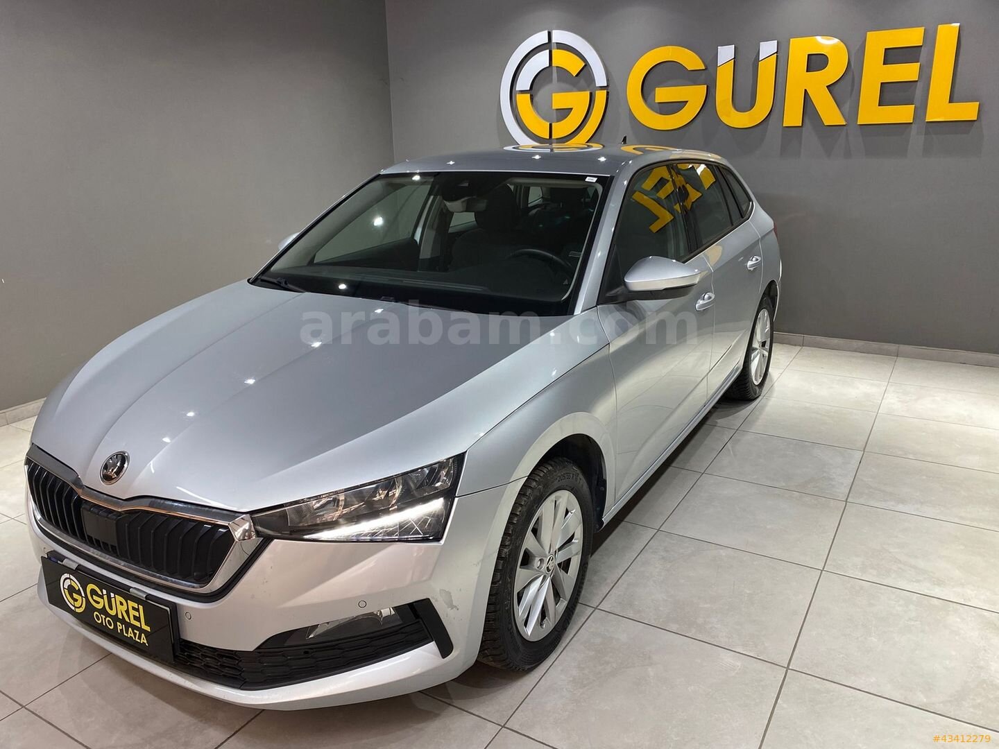 "GÜREL OTO"KREDİ BİZDEN 2023 SCALA 1.0 TSI PREMIUM DSG 107.749KM 3