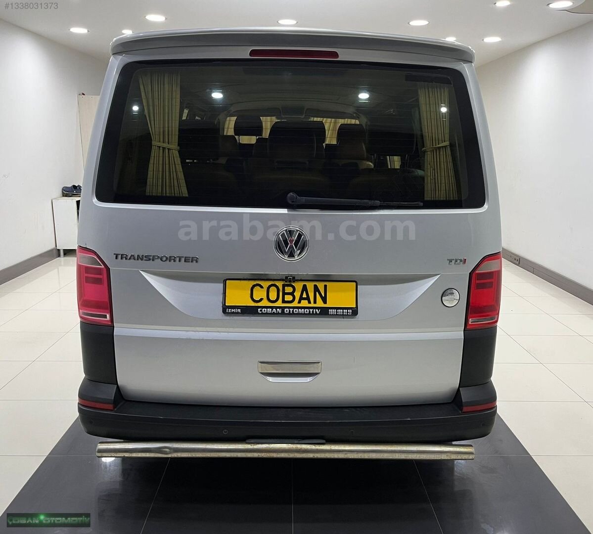 ÇOBAN OTOMOTİV'DEN 2016 VW TANSPORTER 2.0 TDİ DEĞİŞENSİZ ORJİNAL 4