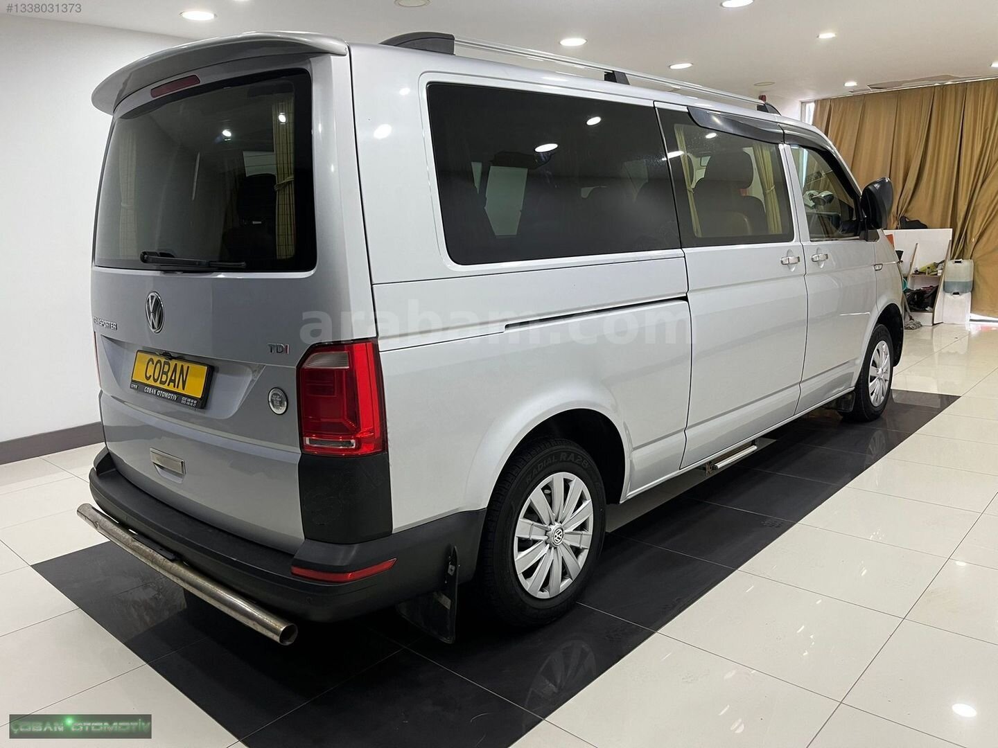 ÇOBAN OTOMOTİV'DEN 2016 VW TANSPORTER 2.0 TDİ DEĞİŞENSİZ ORJİNAL 5