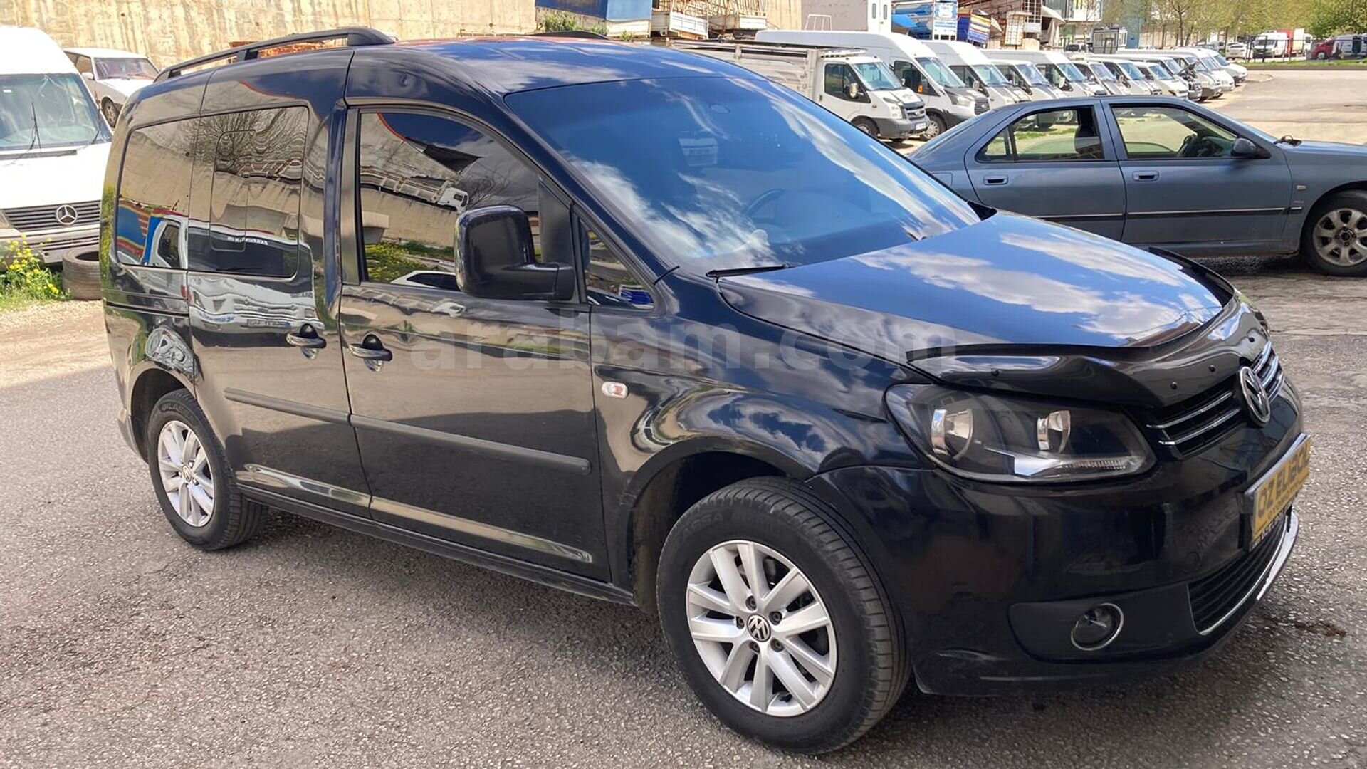2012 WOLSKWAGEN CADDY 1.6 COMFORTLİNE 102 PS KOLTUKLU OTOMOBİL RUHSAT KREDİ KARTI GEÇERLİ 3