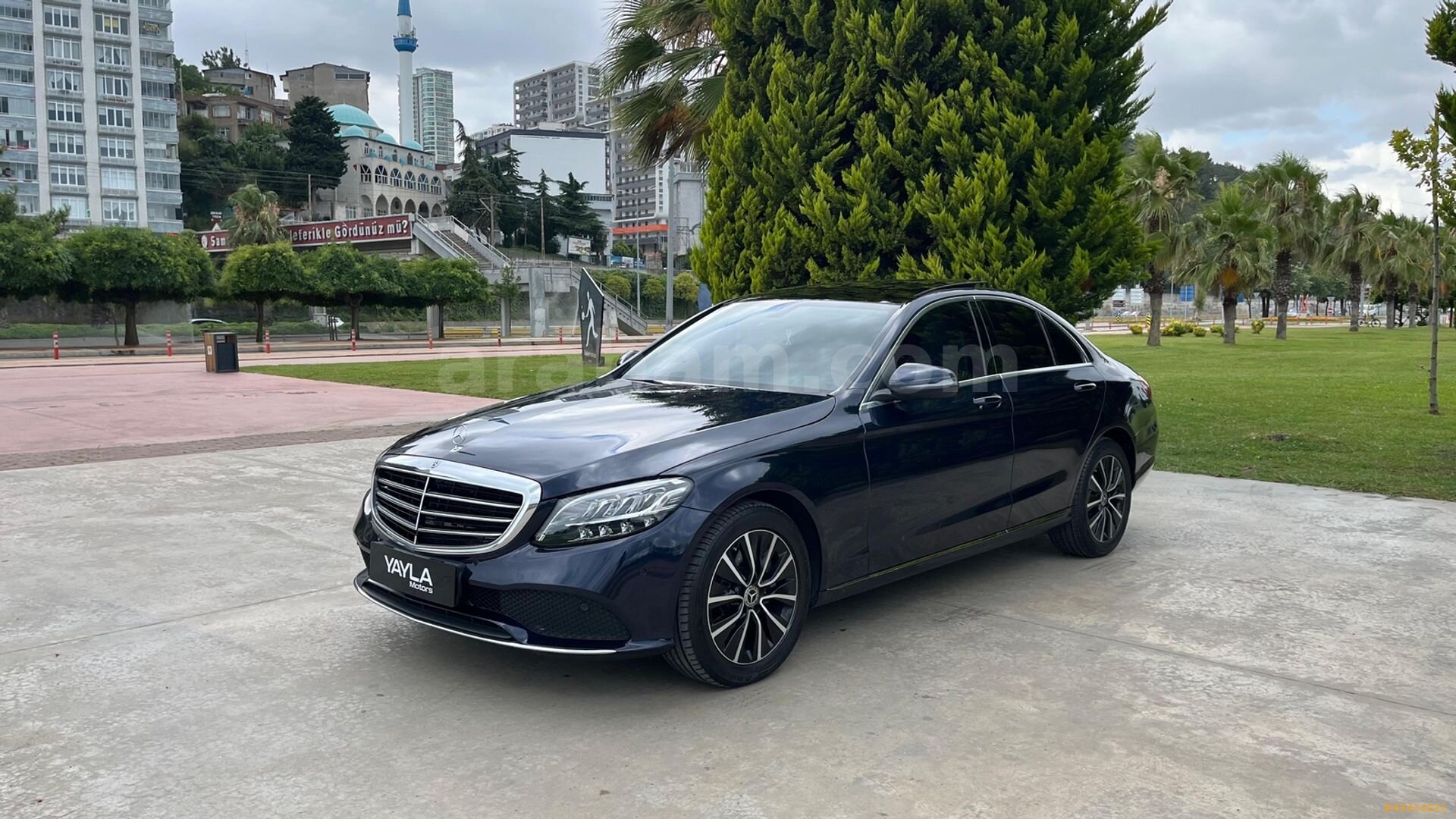 YAYLA MOTORS'dan 2021 Mercedes C200d Exclusive 9G-Tronic-Cam Tvn 7