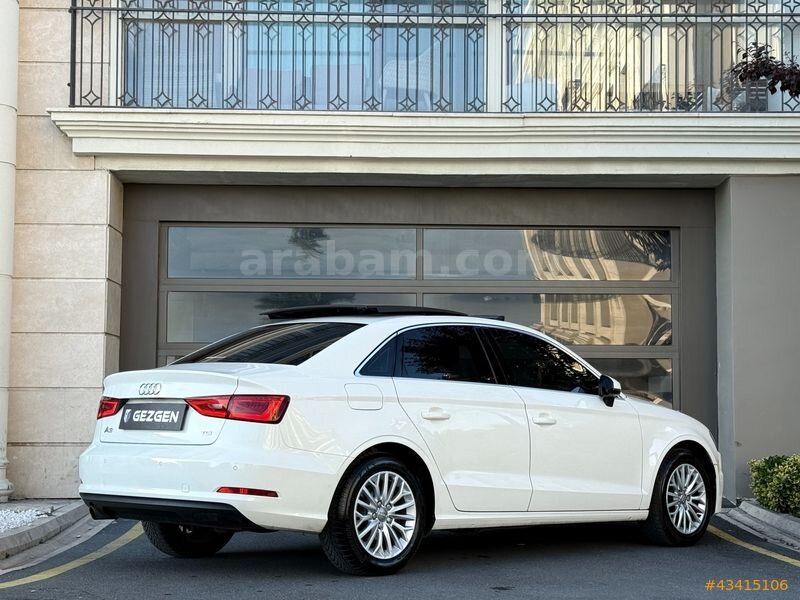 GEZGEN'DEN 2015 AUDİ A3 DİZEL-OTOMATİK -SUNROOF-LED-DERİ-FUL 7