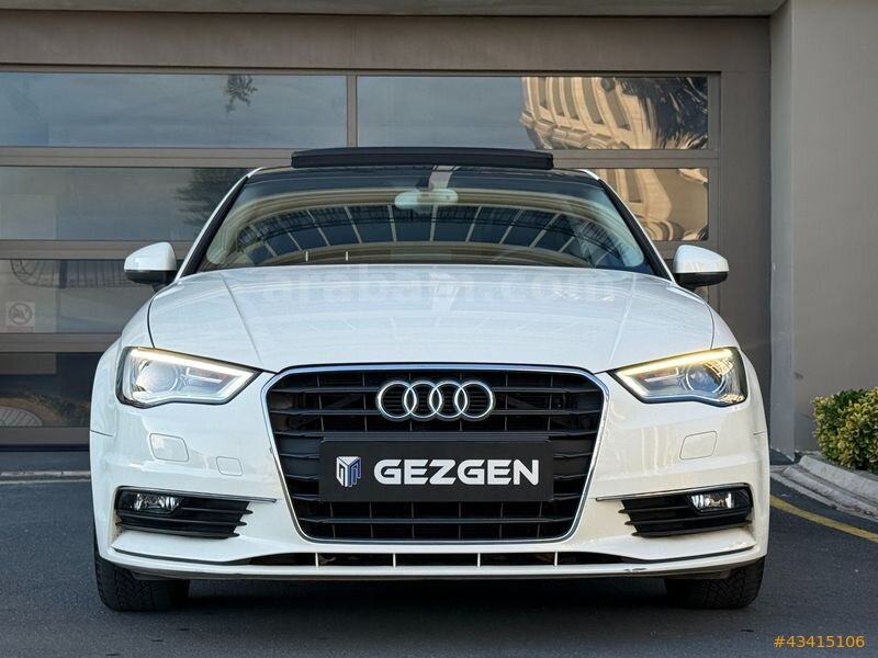 GEZGEN'DEN 2015 AUDİ A3 DİZEL-OTOMATİK -SUNROOF-LED-DERİ-FUL 5