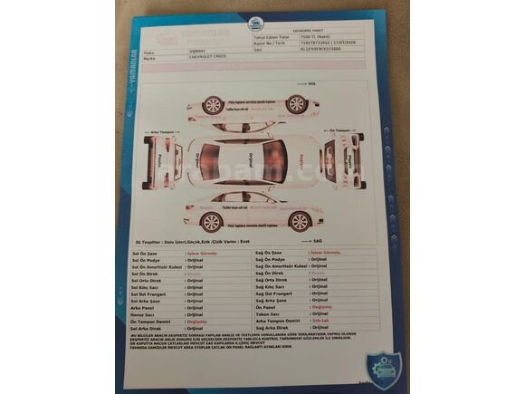 Sahibinden Chevrolet Cruze 1.6 Design Edition Plus 2012 Model