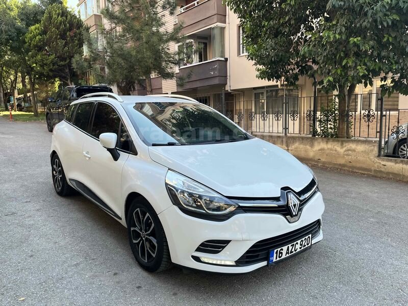 Galeriden Renault Clio 1.5 dCi SportTourer Touch 2019 Model Bursa 195.000 km Beyaz 1