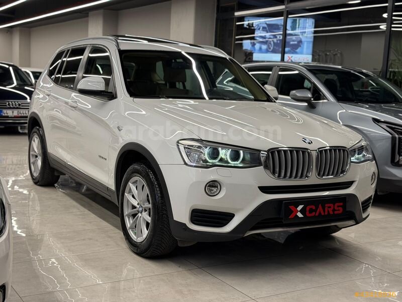 XCARS -130 BİN KM 2014 BMW X3 20i sDrive CAM TVN ELK BGJ K. ISI