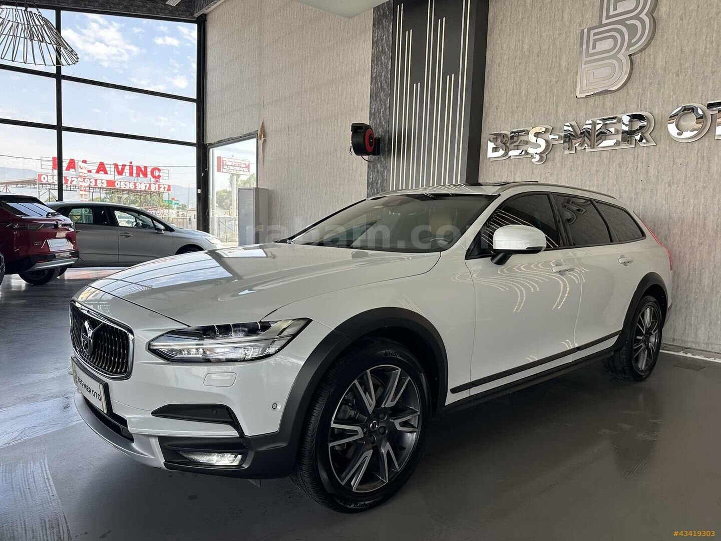 BEŞMER OTO 2017 VOLVO V90 PRO BOWERS&WİLKİNS/HEAD UP/SOĞUTMA FUL 3
