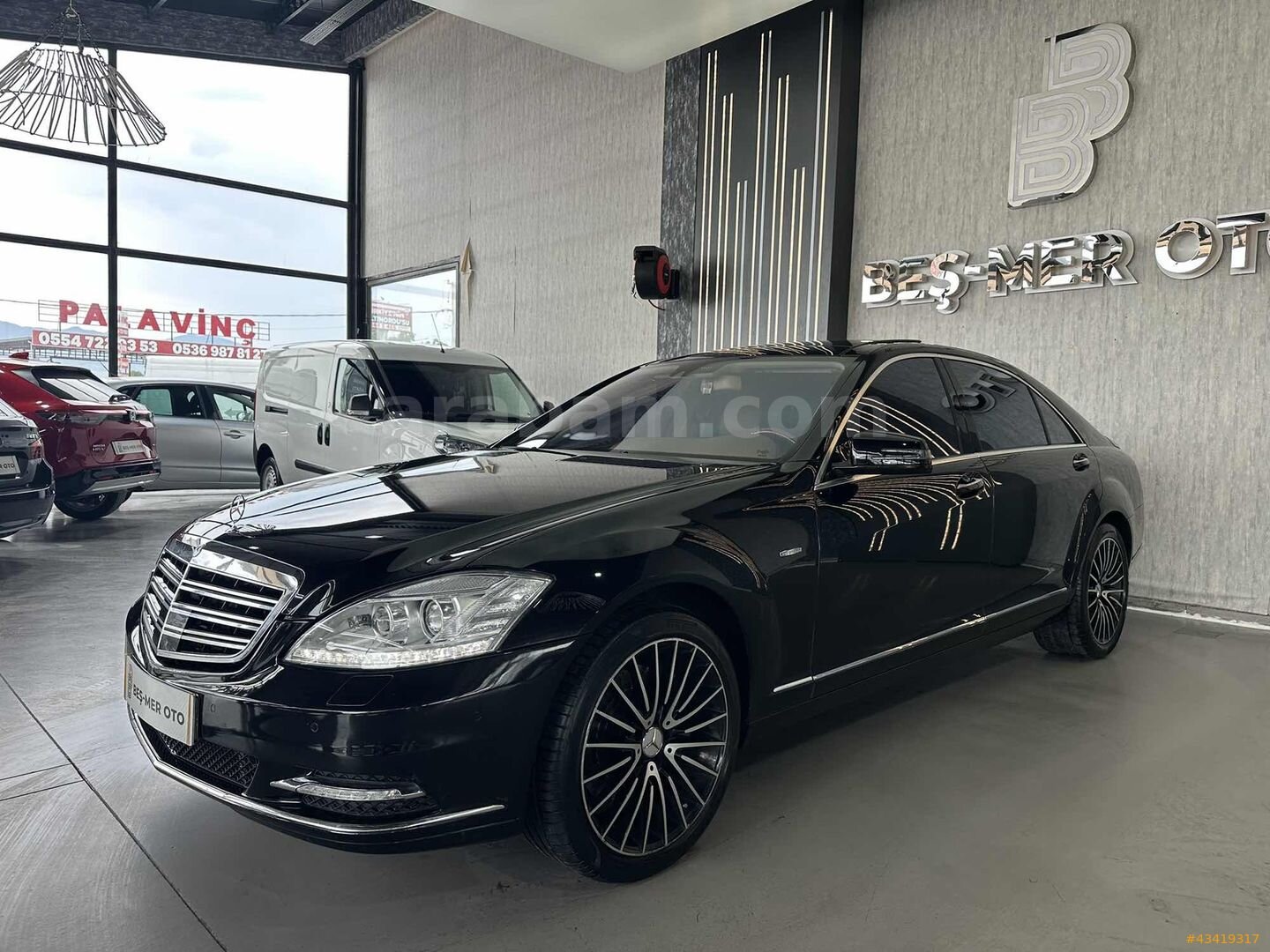 BEŞMER OTO 2008 MERCEDES S500L SOĞUTMA/GECEÇGRŞ/AİRMATİC 5.5 V8 3