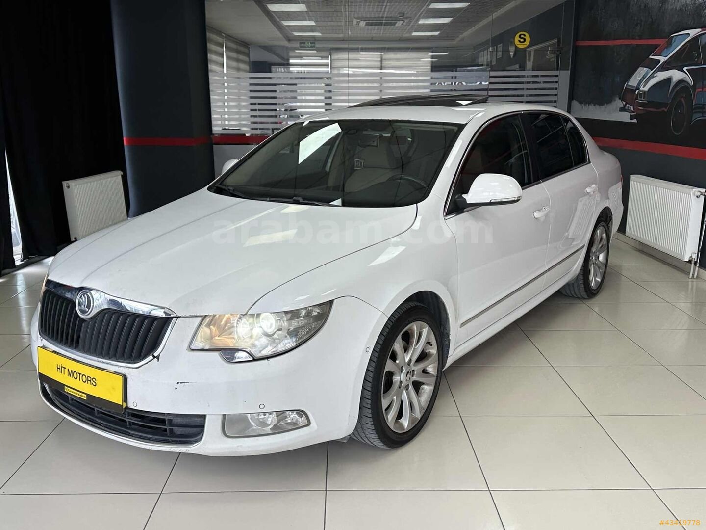 HİT MOTORS-SKODA SUPERB 1.6 TDİ ELEGANCE 4 KOLTUK ISITMA SUNROOF 1