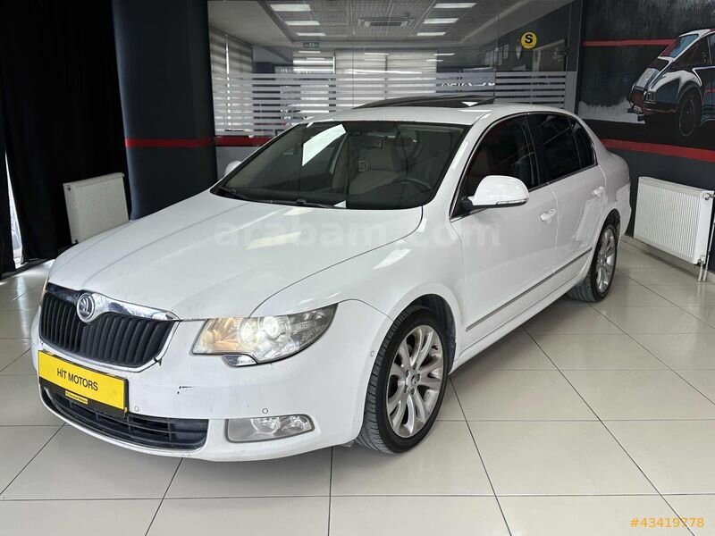 HİT MOTORS-SKODA SUPERB 1.6 TDİ ELEGANCE 4 KOLTUK ISITMA SUNROOF
