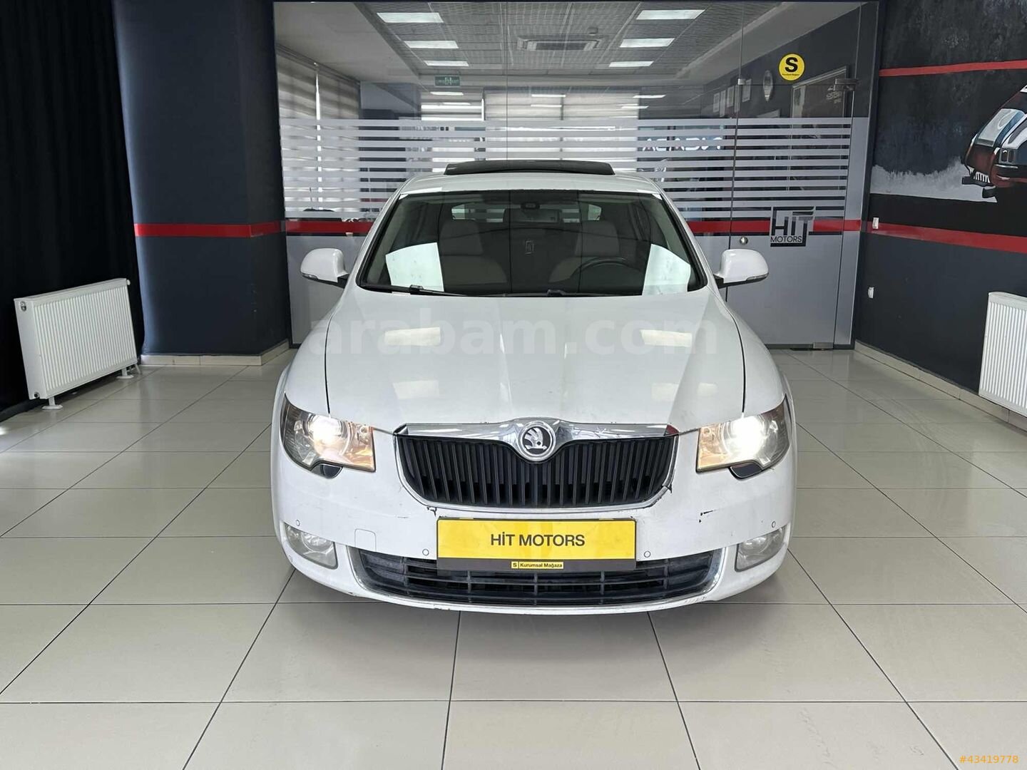 HİT MOTORS-SKODA SUPERB 1.6 TDİ ELEGANCE 4 KOLTUK ISITMA SUNROOF 2