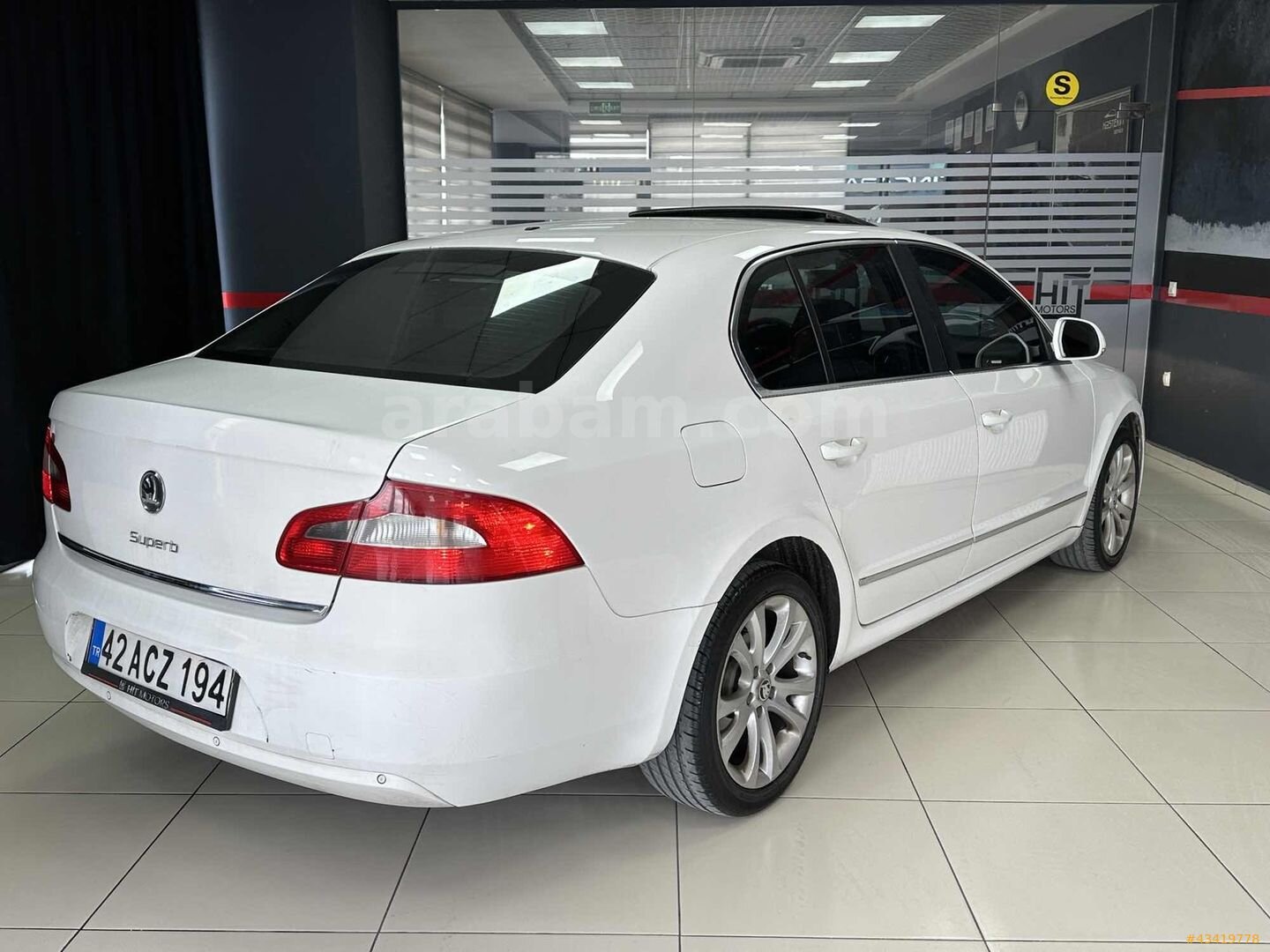 HİT MOTORS-SKODA SUPERB 1.6 TDİ ELEGANCE 4 KOLTUK ISITMA SUNROOF 4