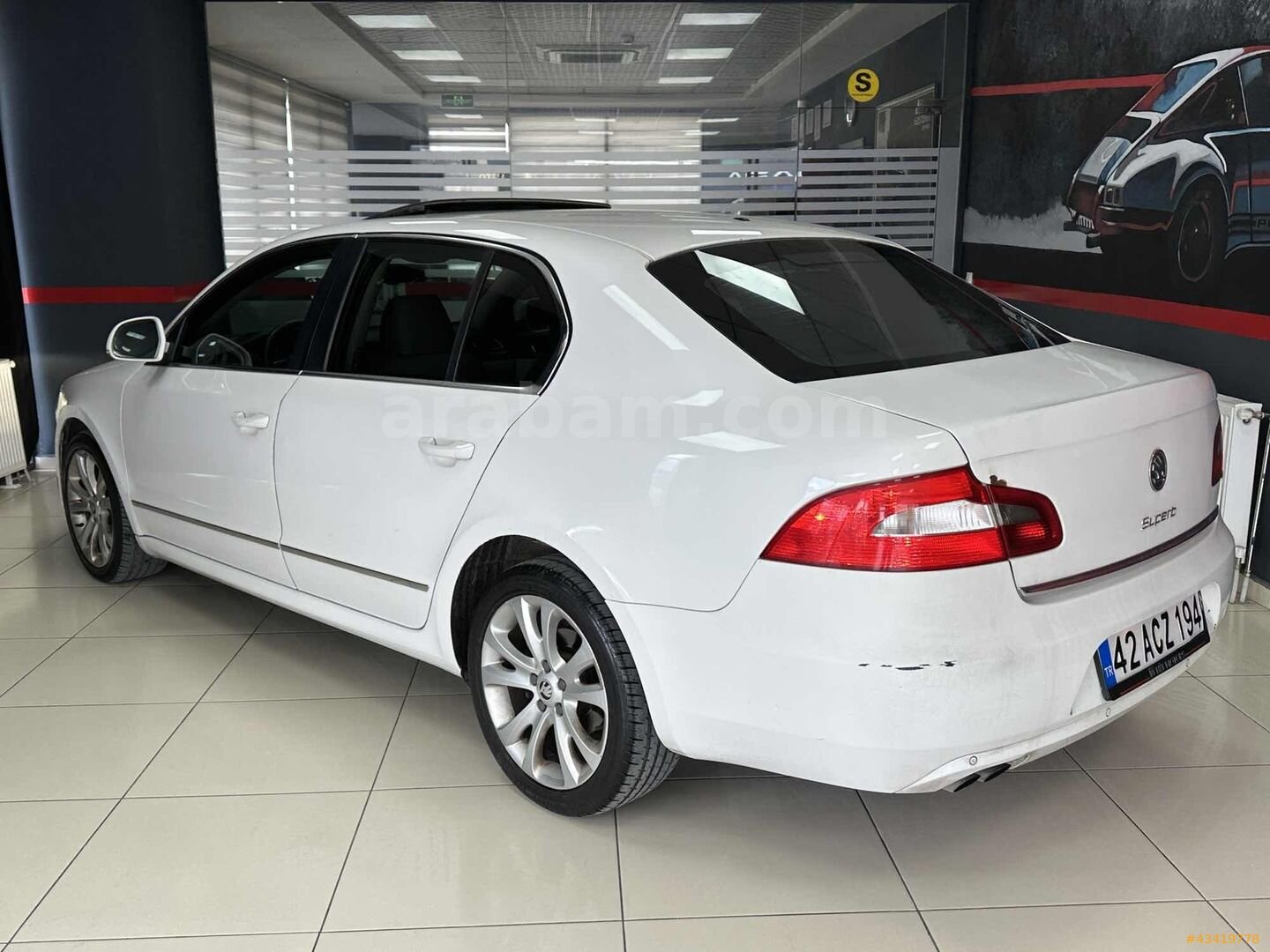 HİT MOTORS-SKODA SUPERB 1.6 TDİ ELEGANCE 4 KOLTUK ISITMA SUNROOF 6