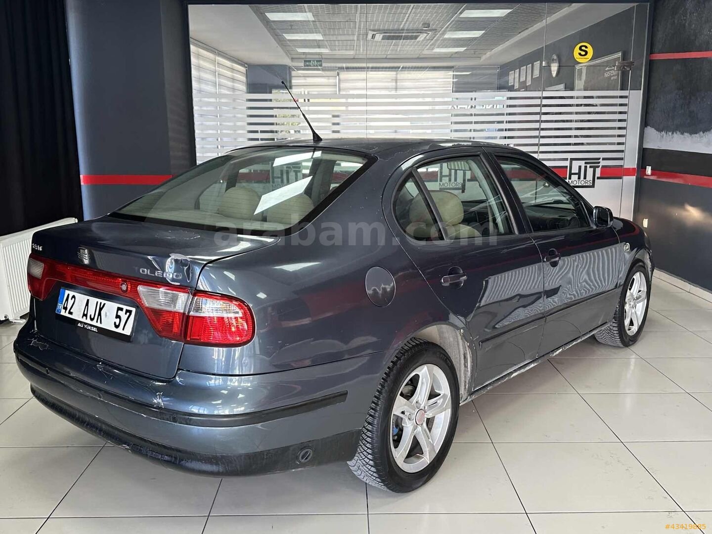 HİT MOTORS - 2001 SEAT TOLEDO 1.6 STELLA DEĞİŞENSİZ BAKIMLI 4