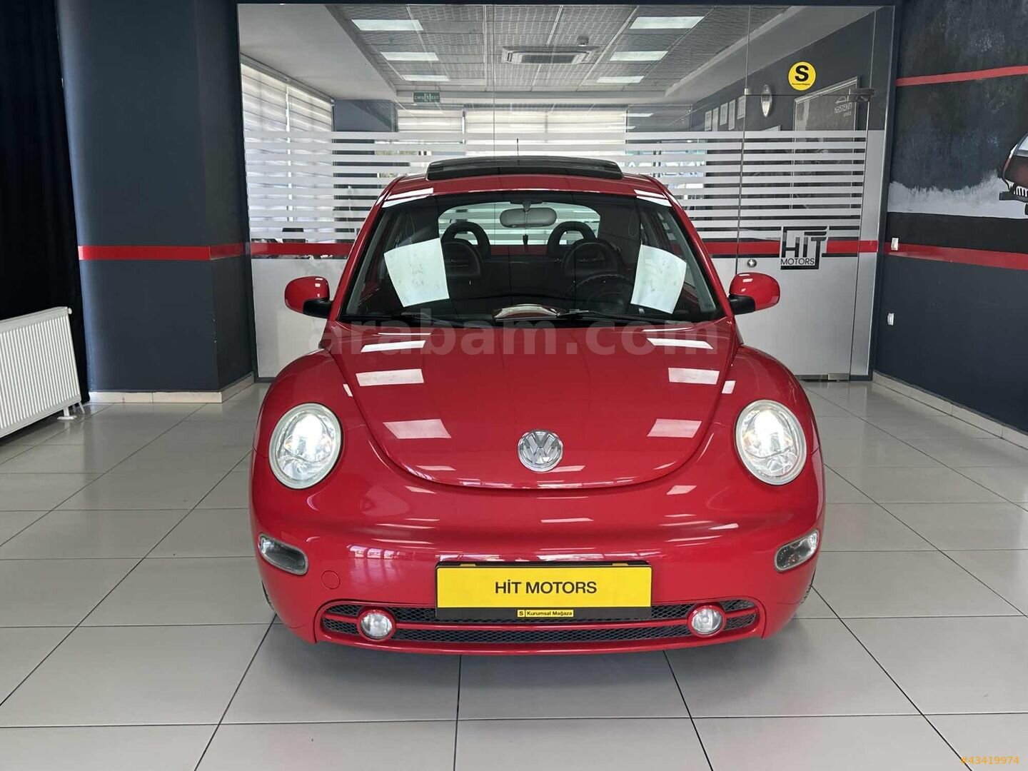 HİT MOTORS- 2002 VW BEETLE 2.3 VR 5 MOTOR 170 HP TR'DE TEK 2