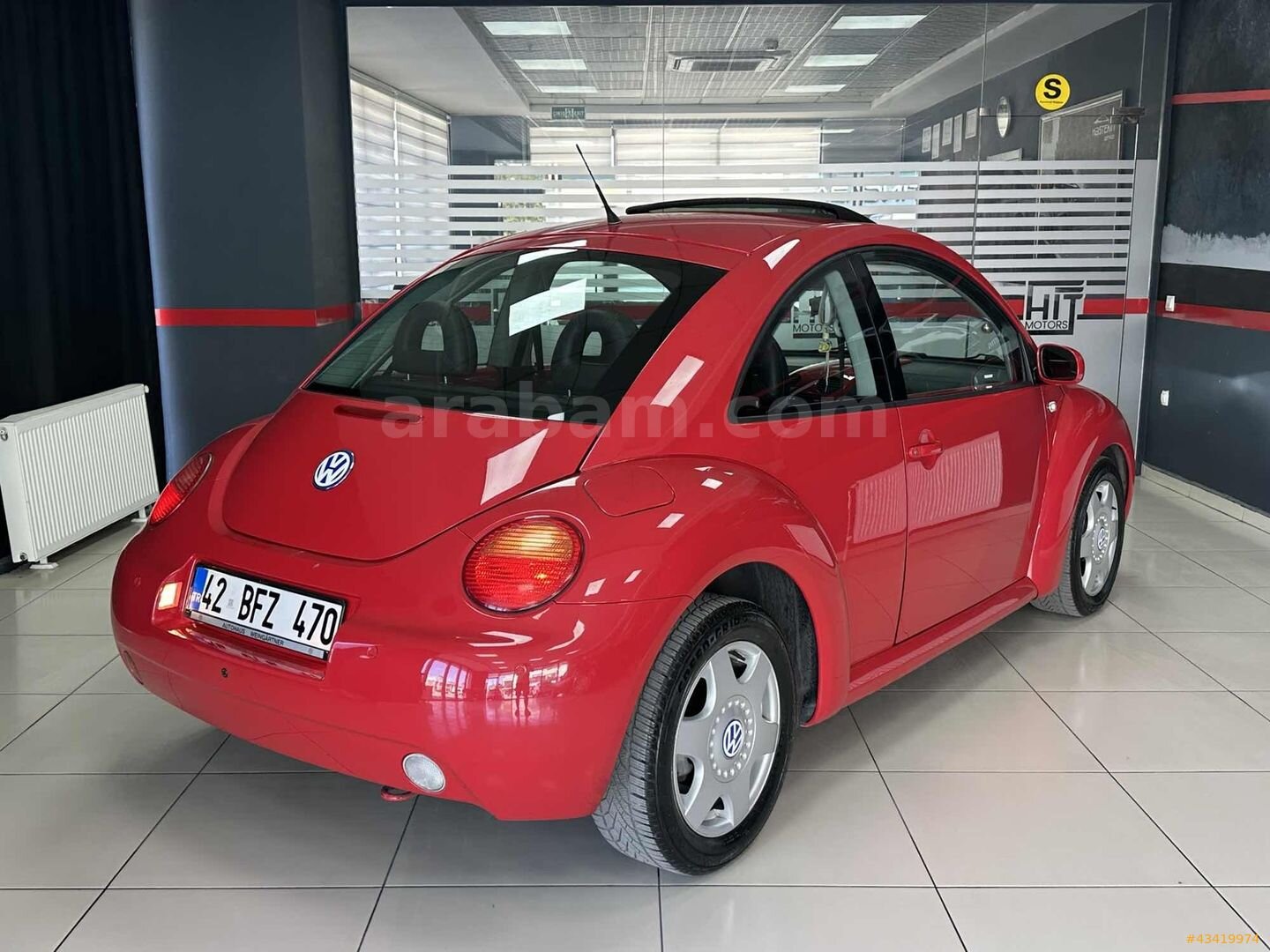 HİT MOTORS- 2002 VW BEETLE 2.3 VR 5 MOTOR 170 HP TR'DE TEK 4