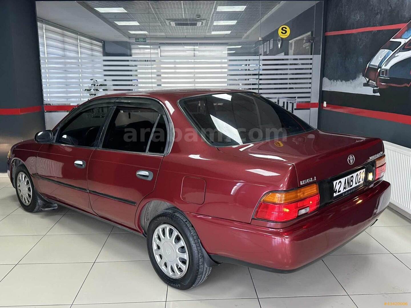 HİT MOTORS - 1993 TOYOTA COROLLA 1.6 GL ENJEKSİYONLU KLİMALI 6